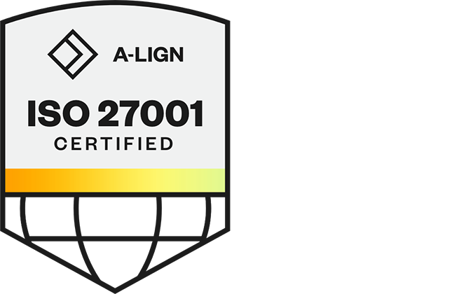 A-LIGN ISO 27001 Certified