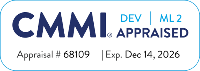 CMMI DEV | ML2 APPRAISED - Appraisal #68109 | Exp. Dec. 14, 2026