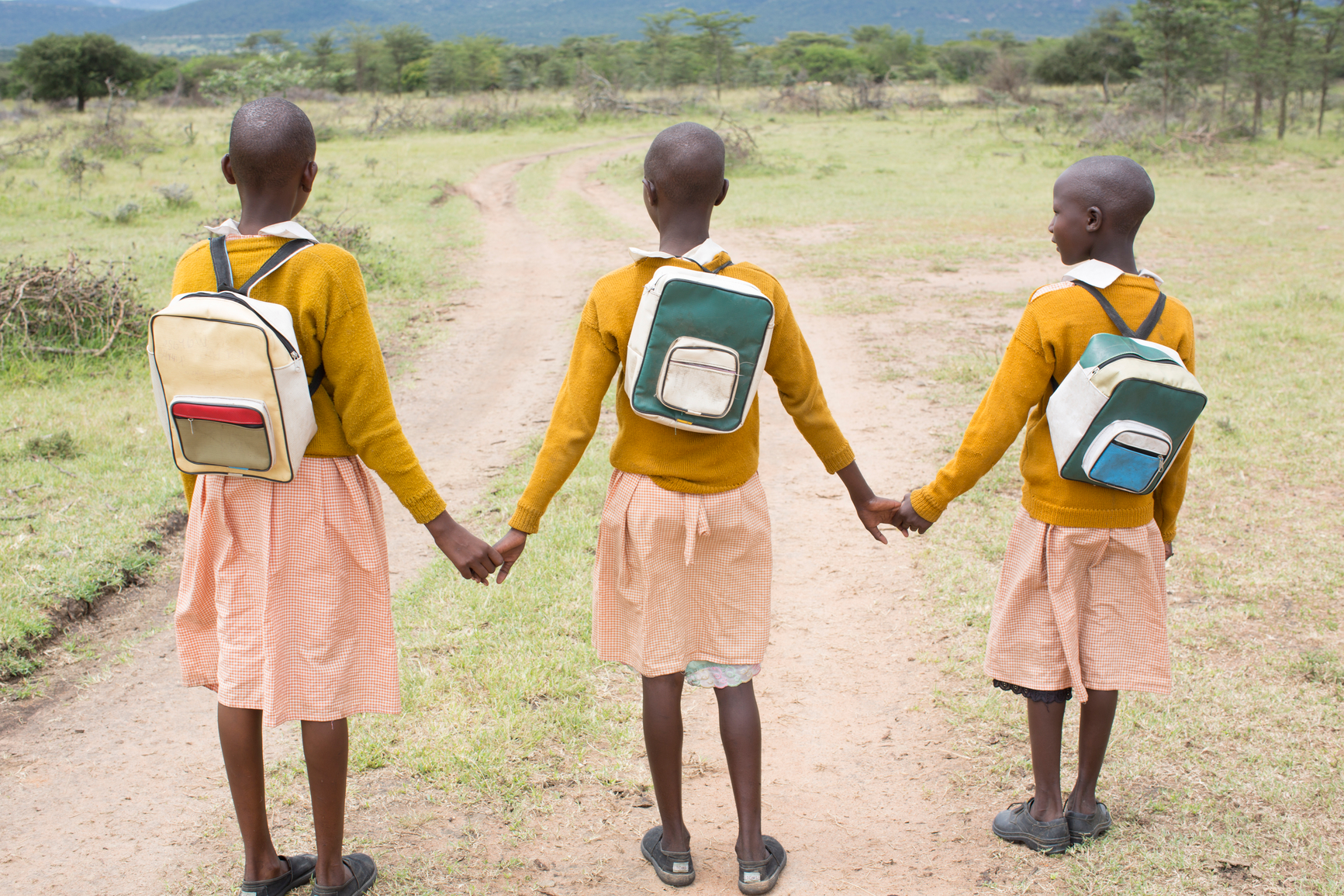 School Children. Kenya. Africa.